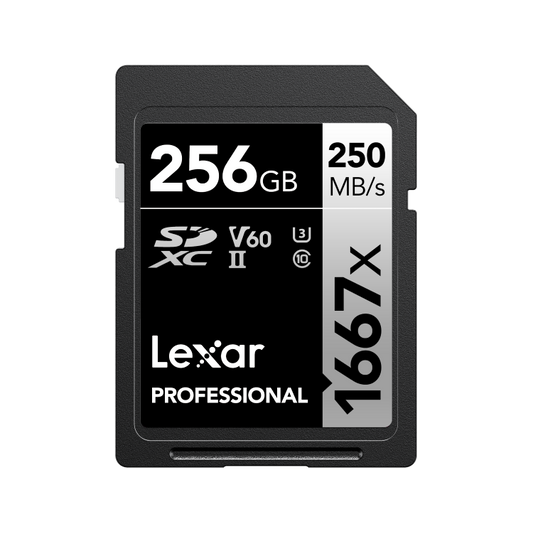 ذاكرة Lexar 1667x SD Card