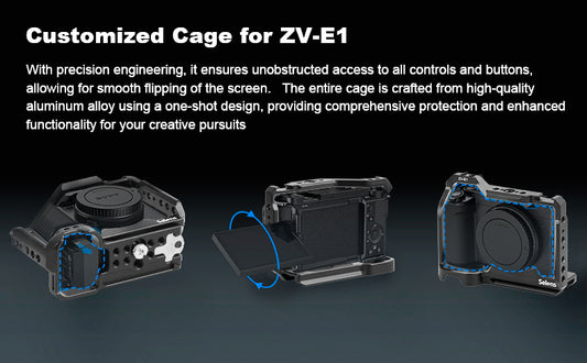 هيكل حماية للكاميرا سوني ZV-E1 – Sony ZV-E1 Camera Cage