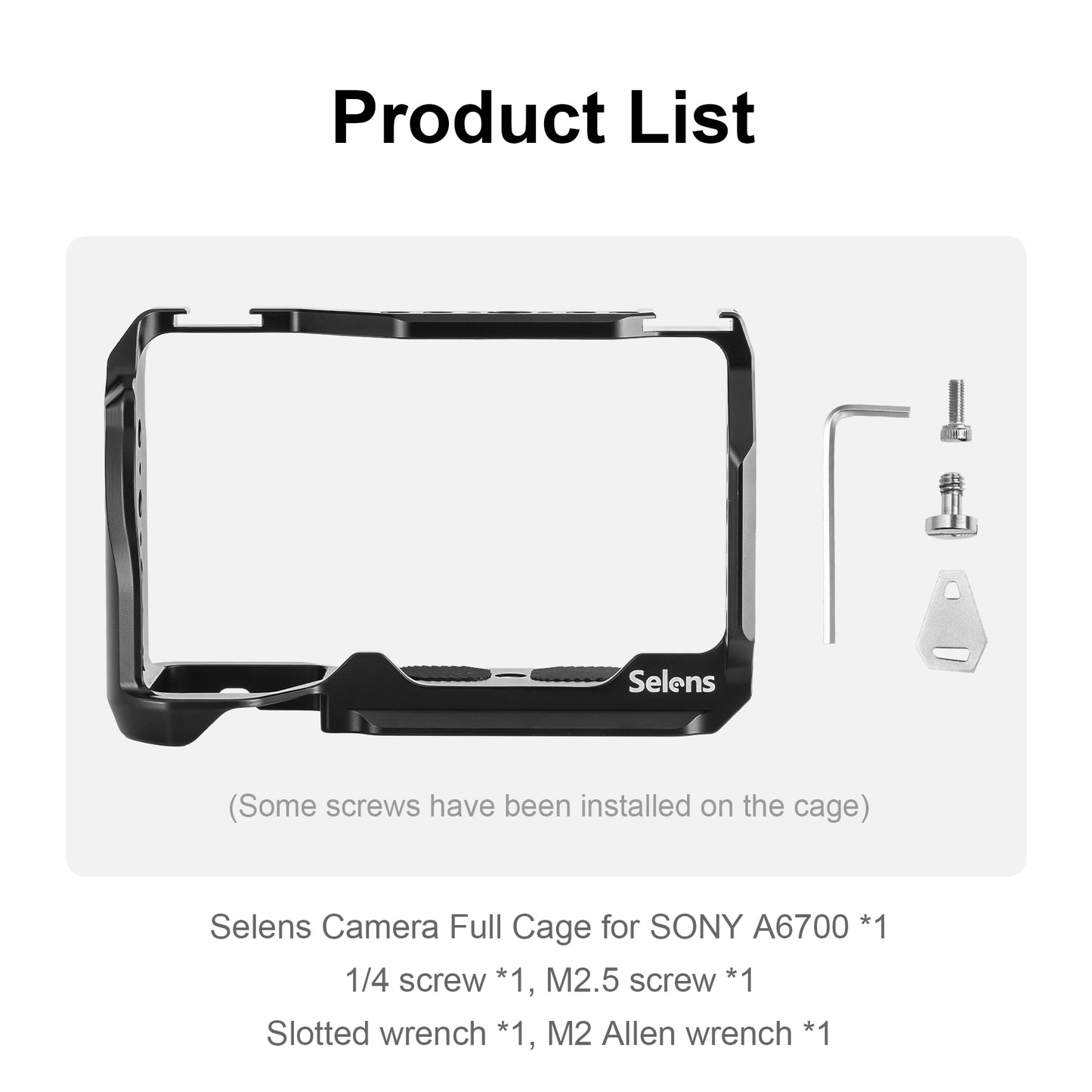 هيكل حماية للكاميرات سوني A7C II / A7CR – Sony A7C II / A7CR Camera Cage