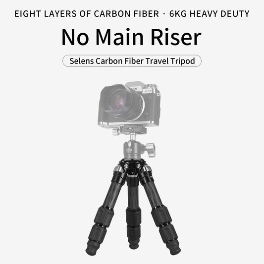ترايبود صغير من ألياف الكربون – Carbon Fiber Mini Tripod (14.2 inch)