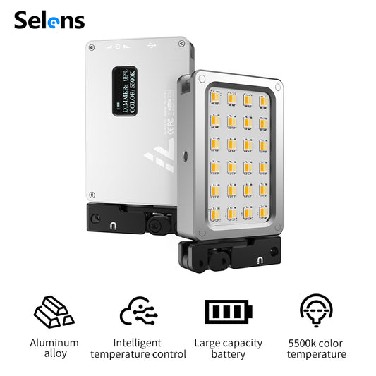 AL-Pro Bi-Color Mini LED - إضاءة محموله بلونين