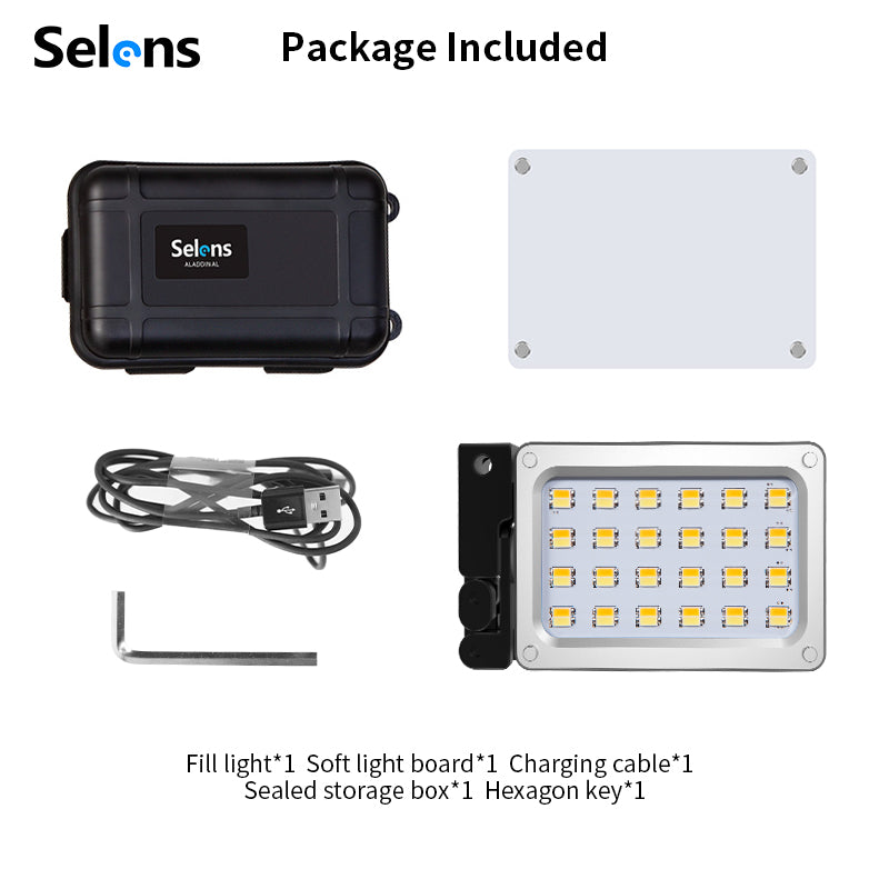 AL-Pro Bi-Color Mini LED - إضاءة محموله بلونين