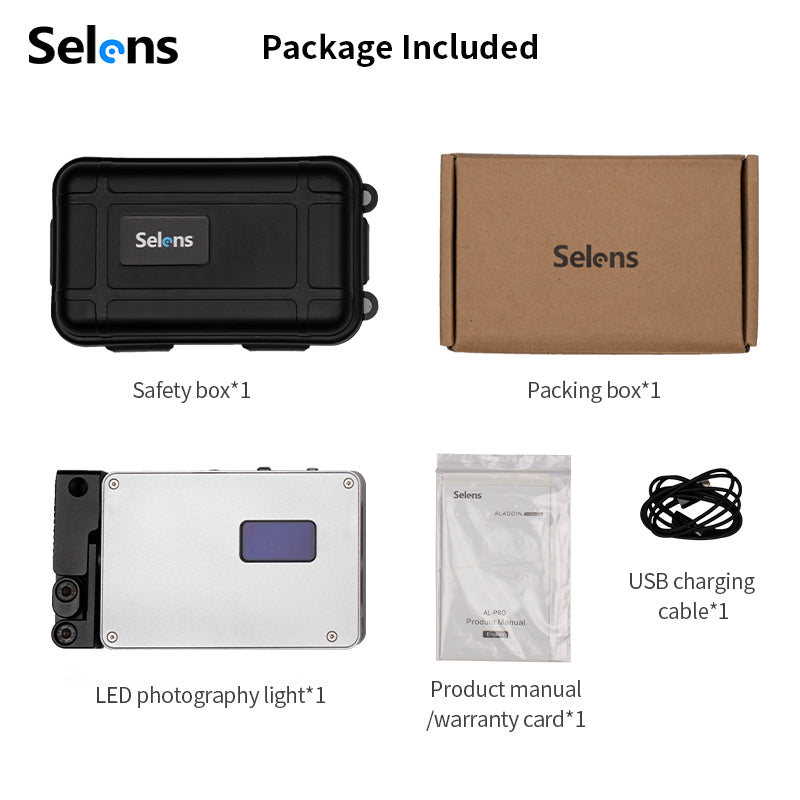 AL-ProRGB RGBWW Mini LED - إضاءة محموله ملونه