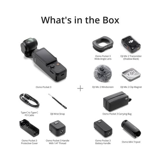 DJI osmo pocket 3 creator combo - بوكيت ٣
