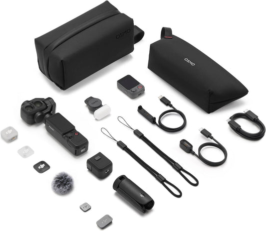 DJI Osmo Pocket 4P vlog combo - بوكيت ٤ برو