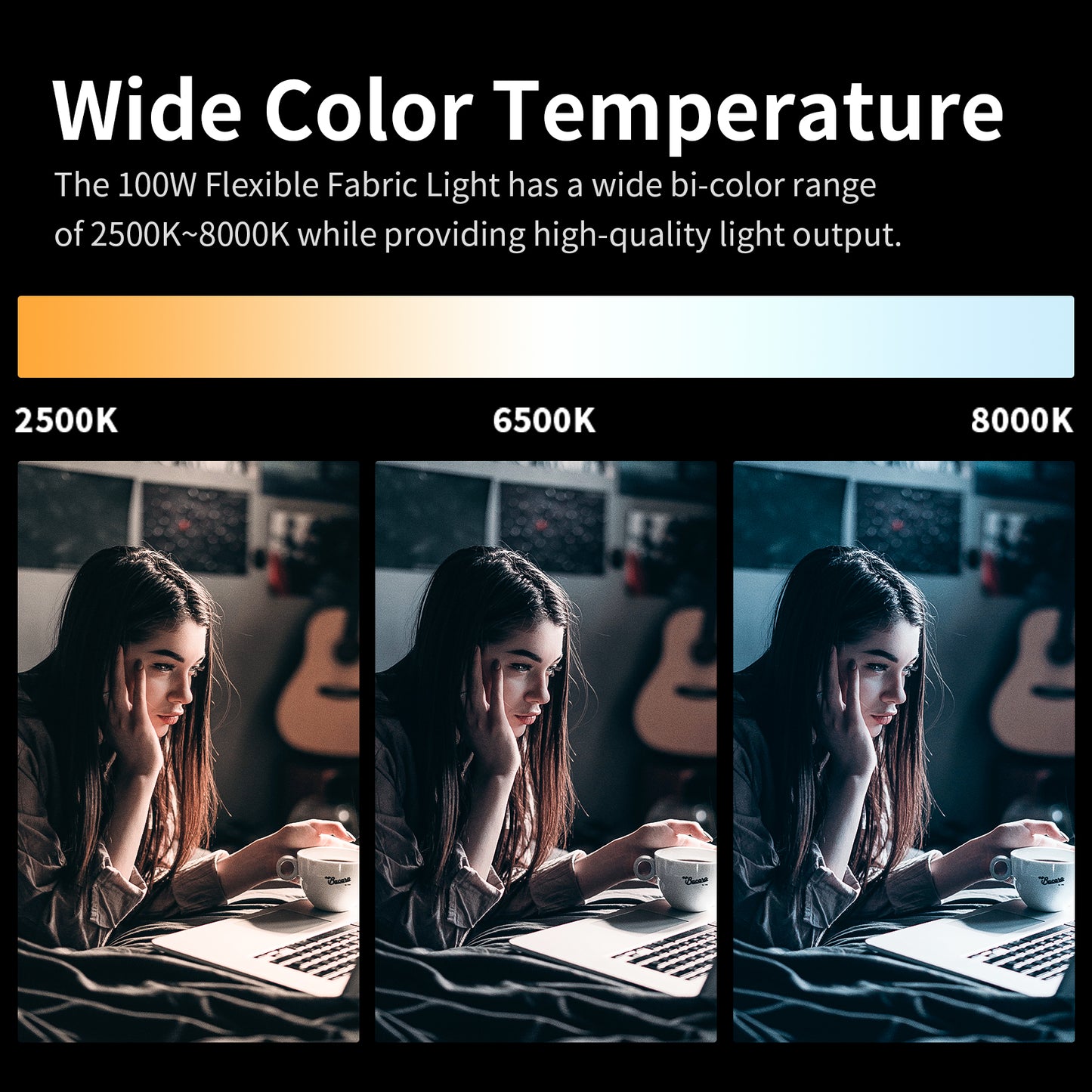 Flexipanel 100S Pro 100W RGBWW LED Flexible Fabric Light -  إضاءة قماشيه قابله للطي ١٠٠ واط