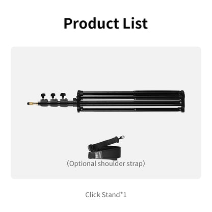 Click Stand 3.3 m – ستاند تصوير احترافي قابل للطي 3.3 متر