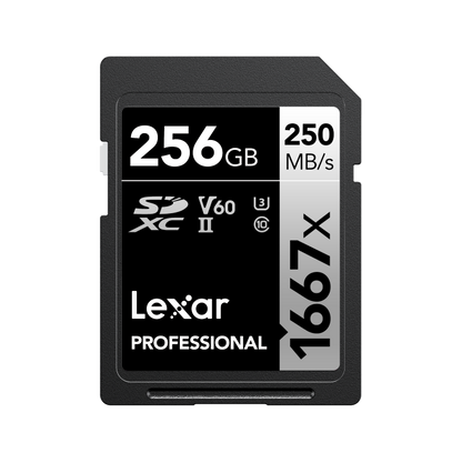 ذاكرة Lexar 1667x SD Card