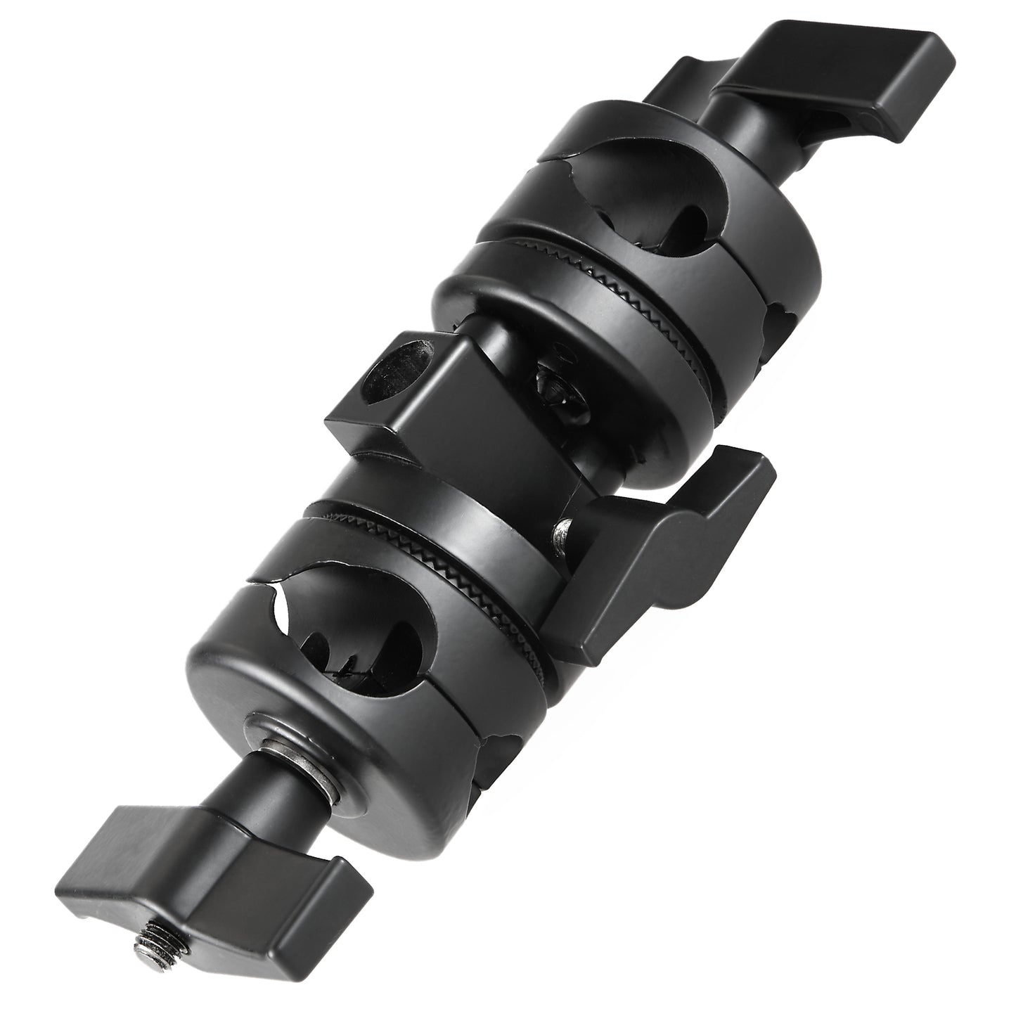 رأس تثبيت مزدوج (فضي / أسود) – Double Gag Grip Head (Silver / Black)