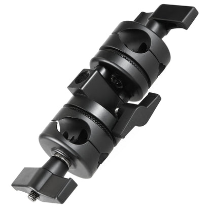 رأس تثبيت مزدوج (فضي / أسود) – Double Gag Grip Head (Silver / Black)