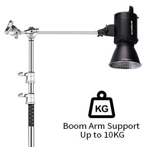 حامل C-Stand 20 إنش مع ذراع ومشبك – 20" C-Stand with Grip Head & Arm