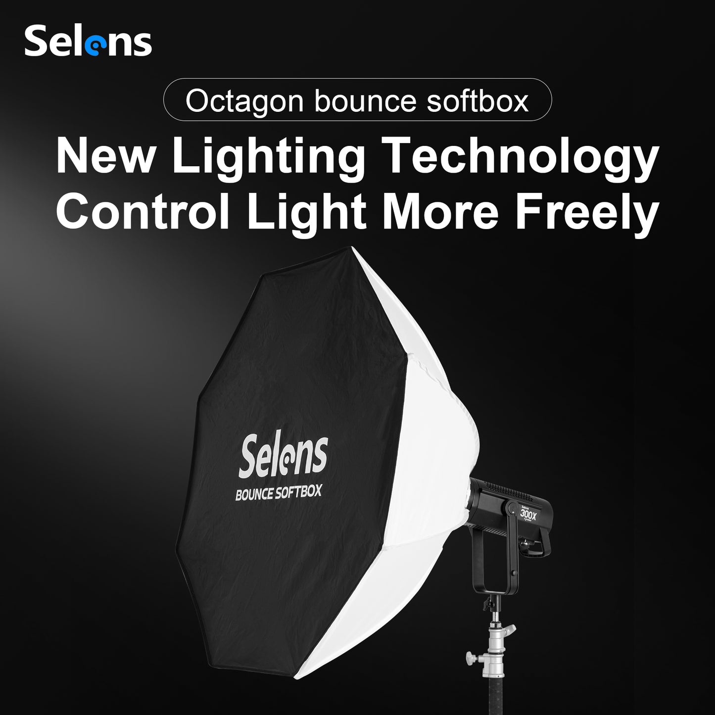 Octagon Bounce Softbox 110 cm | سوفت بوكس عاكس ثماني