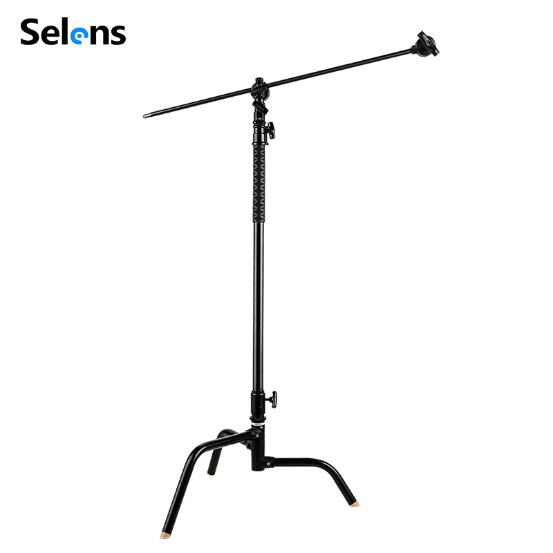 حامل C-Stand بطول 40 إنش مع ذراع وقاعدة سريعة الفك – 40" C-Stand with Arm & Quick Release Base