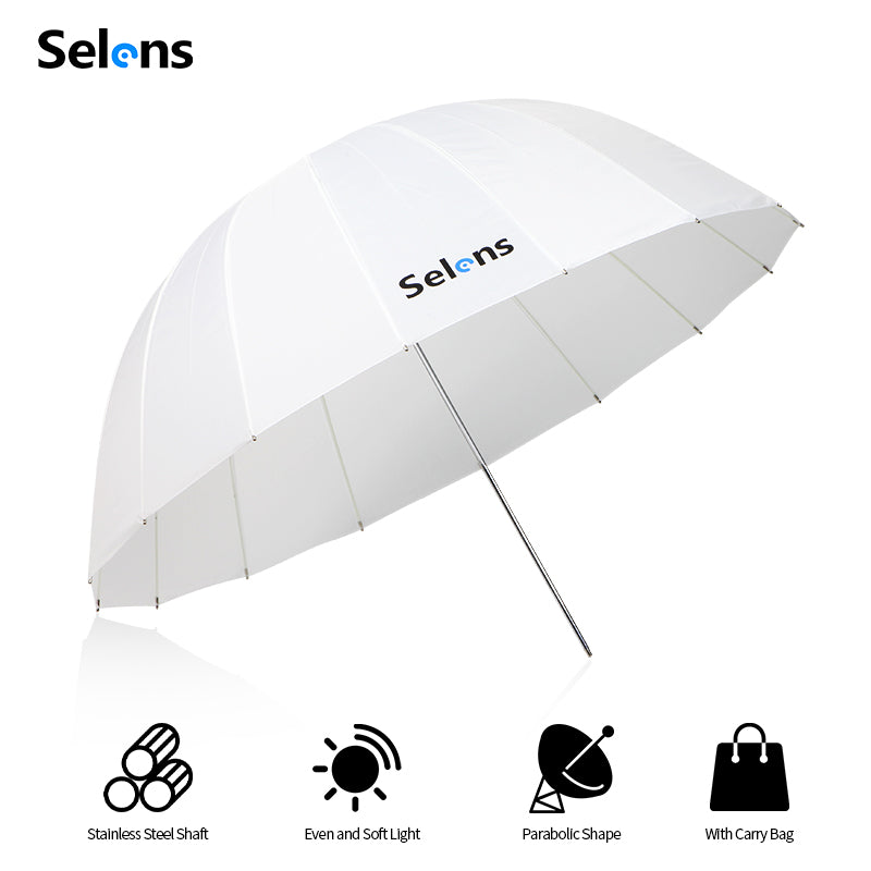 مظلة إضاءة شبه شفافة مقاس 130 سم – U51-T Deep Translucent Umbrella 130 cm