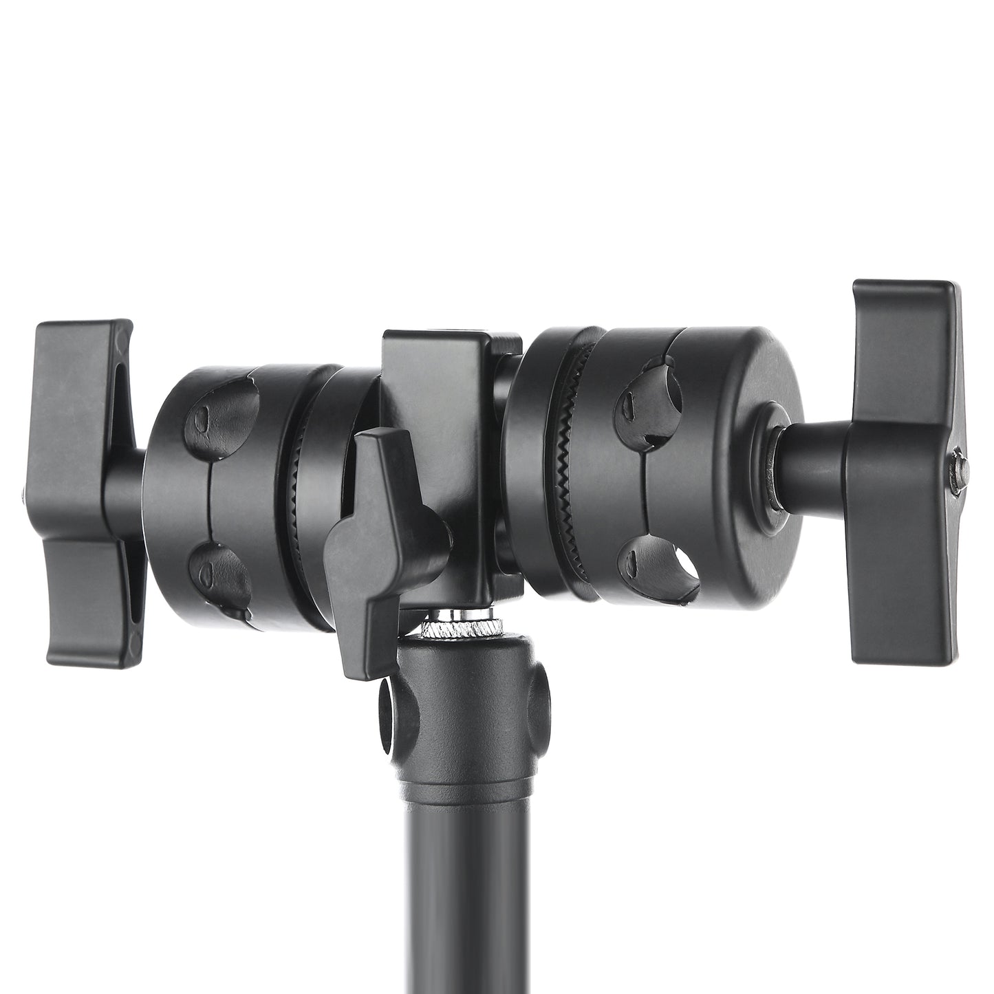 رأس تثبيت مزدوج (فضي / أسود) – Double Gag Grip Head (Silver / Black)