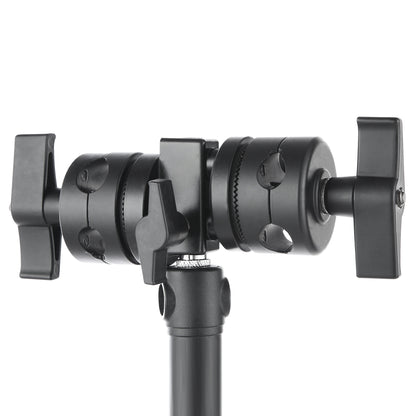 رأس تثبيت مزدوج (فضي / أسود) – Double Gag Grip Head (Silver / Black)