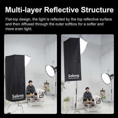 Octagon Bounce Softbox 110 cm | سوفت بوكس عاكس ثماني