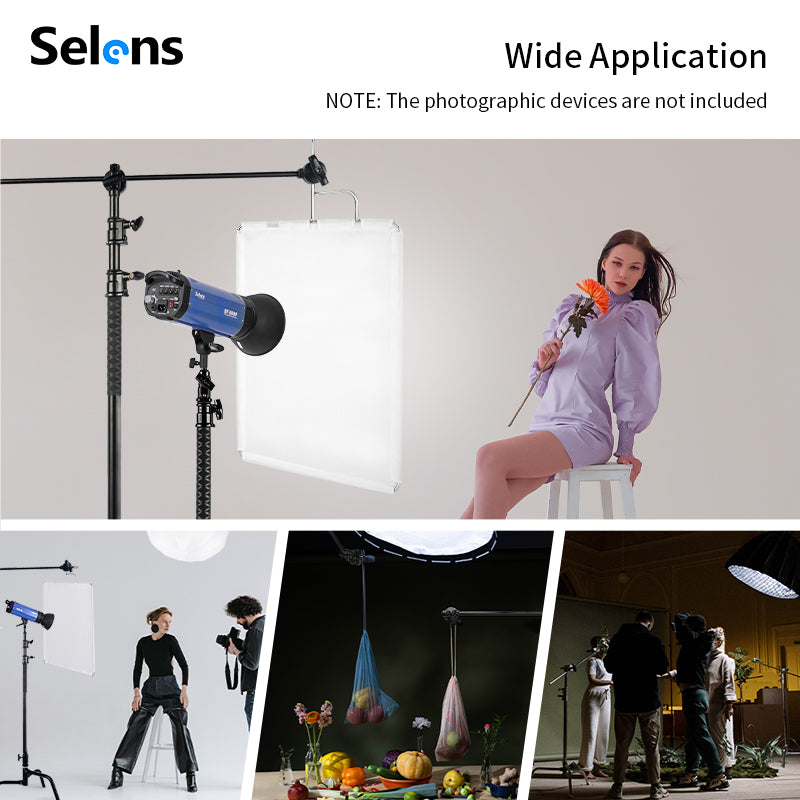 حامل C-Stand بطول 40 إنش مع ذراع وقاعدة سريعة الفك – 40" C-Stand with Arm & Quick Release Base