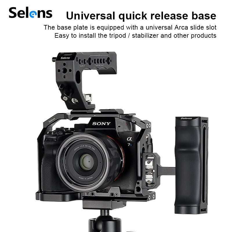 هيكل حماية للكاميرات سوني Alpha – Sony Alpha Camera Cage (A7 III / A7R III / A9 / A7 IV / A1 / A7S III / A7R IV / A7R V)