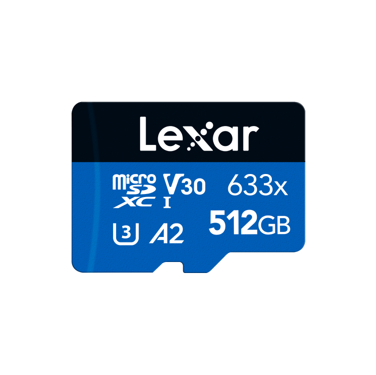 بطاقة ذاكرة Lexar 128 GB Micro SD Card 633x | Lexar 128 GB Micro SD Card 633x