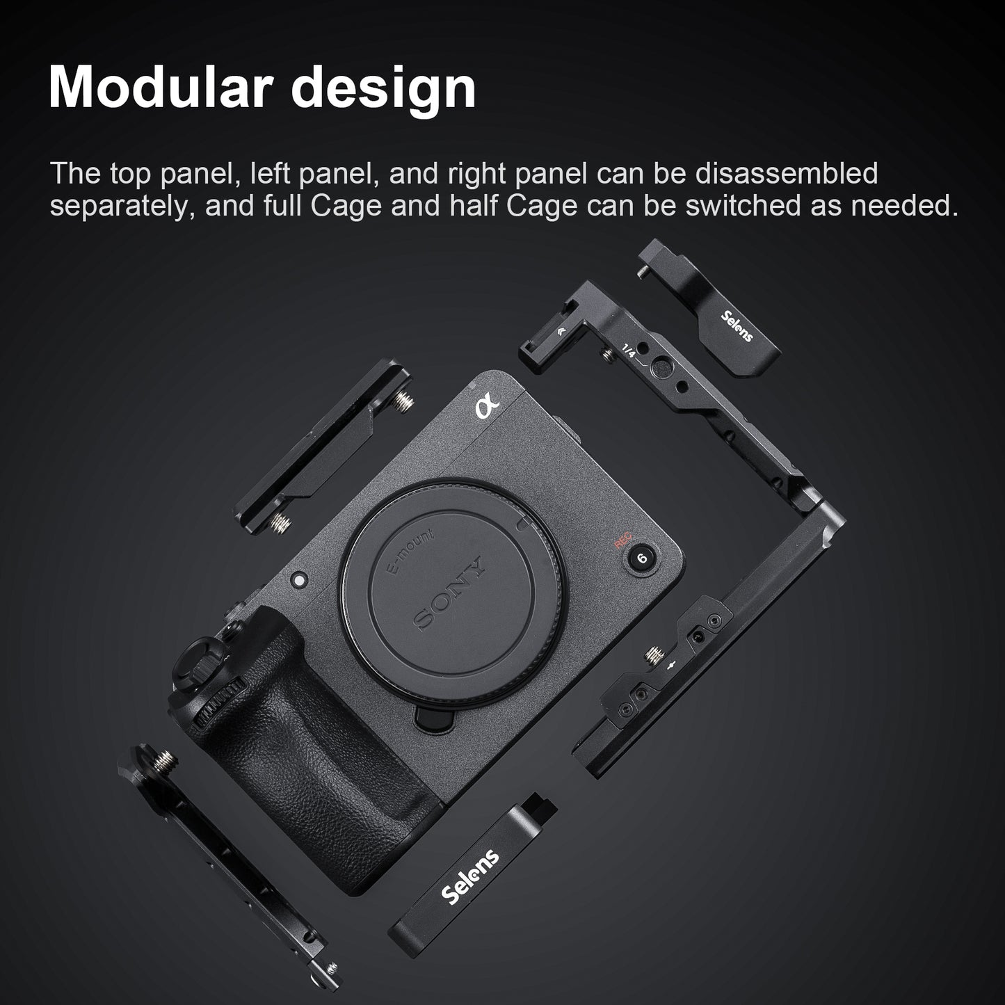 هيكل حماية للكاميرات سوني FX3 / FX30 – Sony FX3 / FX30 Camera Cage