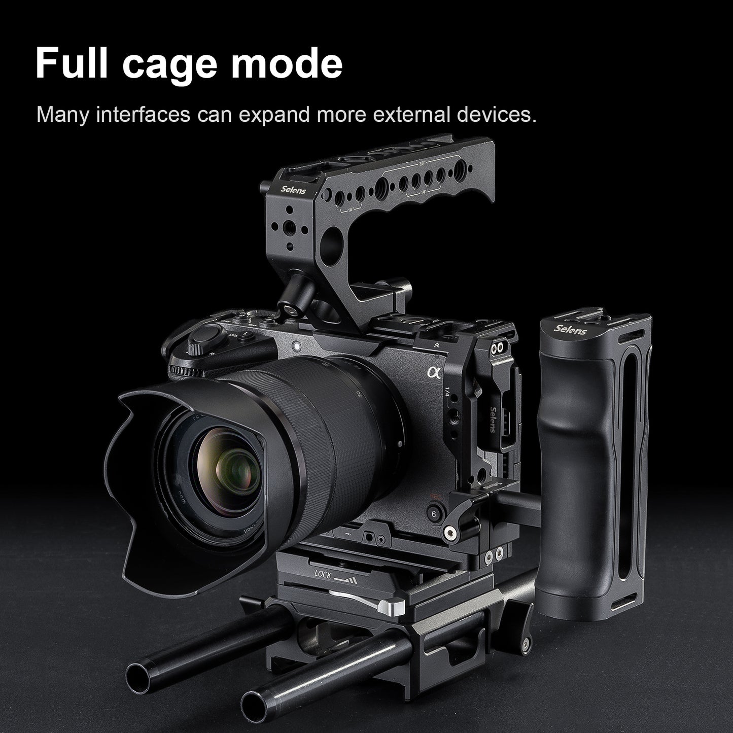 هيكل حماية للكاميرات سوني FX3 / FX30 – Sony FX3 / FX30 Camera Cage