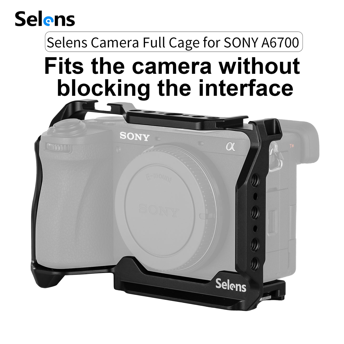 هيكل حماية للكاميرا سوني A6700 – Sony A6700 Camera Cage