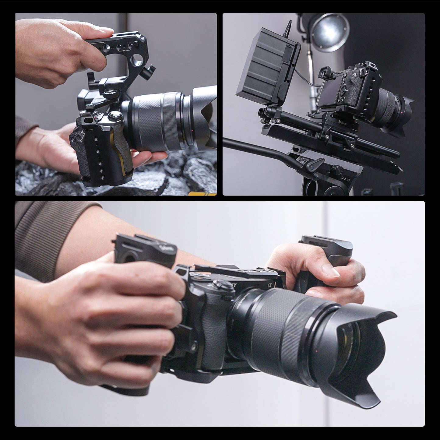 هيكل حماية للكاميرا سوني A6700 – Sony A6700 Camera Cage