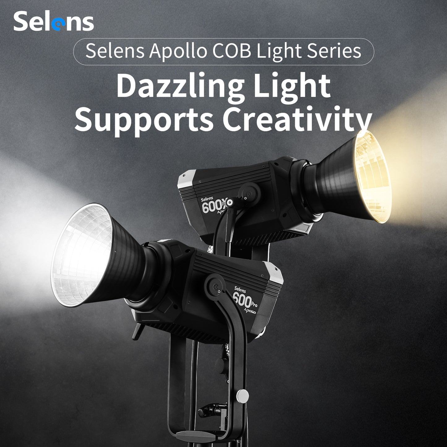 Apollo 600X Pro 600W Bi- Color Point-Source LED - إضاءه استوديو مركزيه احترافيه بلونين