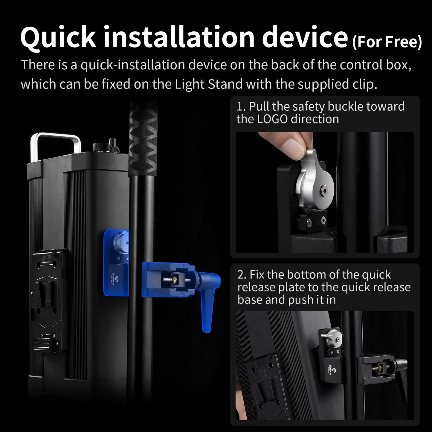 Apollo 600 Pro 600W Point- Source LED - إضاءه استوديو احترافيه بقوه ٦٠٠ واط