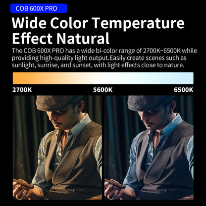 Apollo 600X Pro 600W Bi- Color Point-Source LED - إضاءه استوديو مركزيه احترافيه بلونين