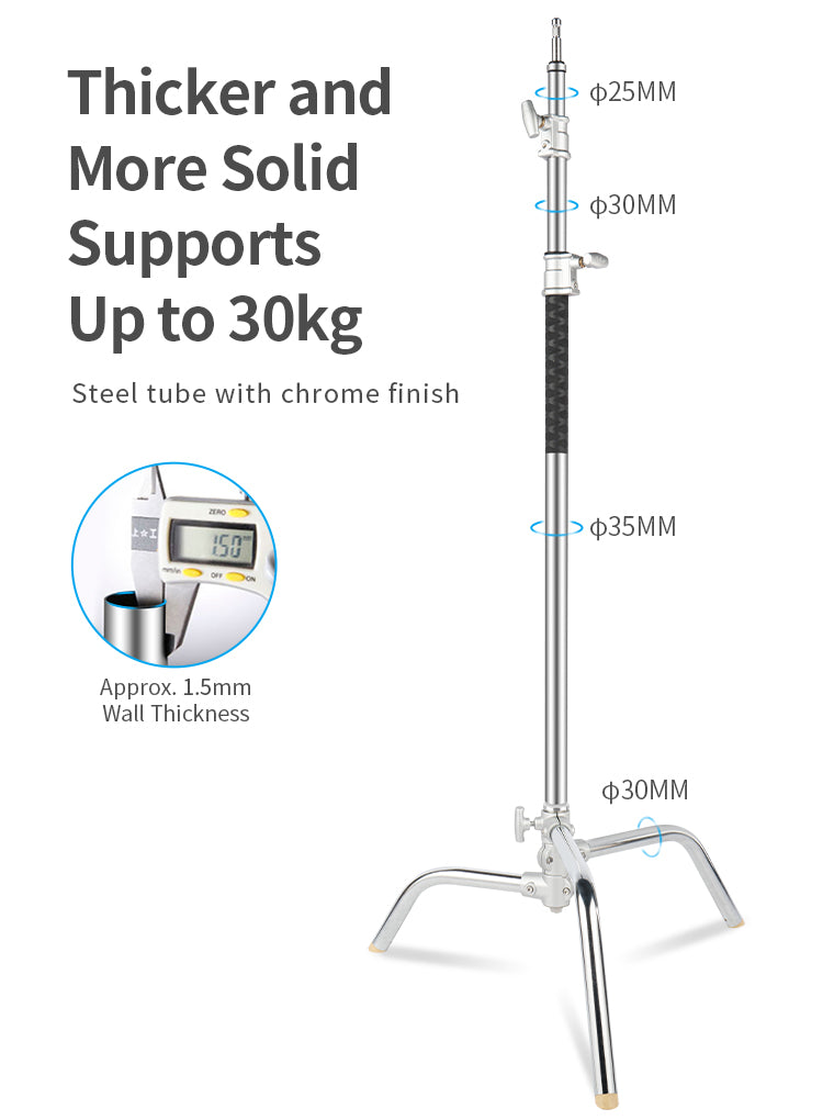 حامل C-Stand بطول 40 إنش مع ذراع – 40" C-Stand with Arm