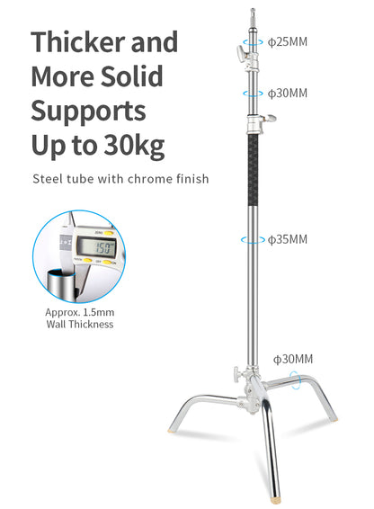 حامل C-Stand بطول 40 إنش مع ذراع – 40" C-Stand with Arm