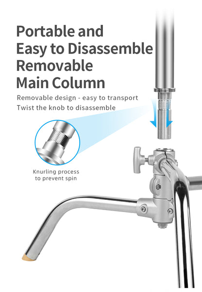 حامل C-Stand بطول 40 إنش مع ذراع – 40" C-Stand with Arm