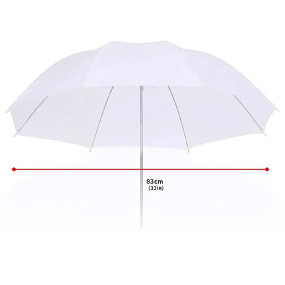 مظلة إضاءة واسعه شبه شفافة 33 إنش – 33" Shallow Translucent Umbrella
