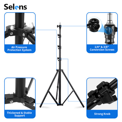 حامل للإضاءة والكاميرا بطول 4 متر – 4m Light & Camera Stand