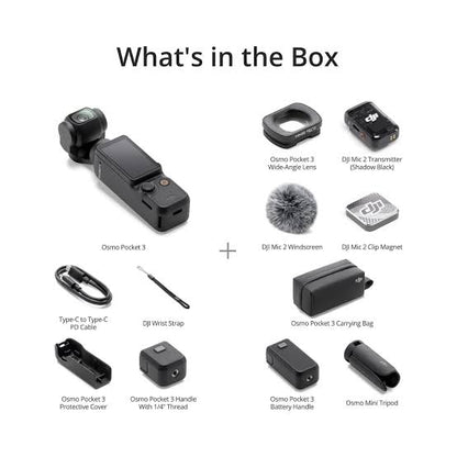 DJI osmo pocket 3 creator combo - بوكيت ٣