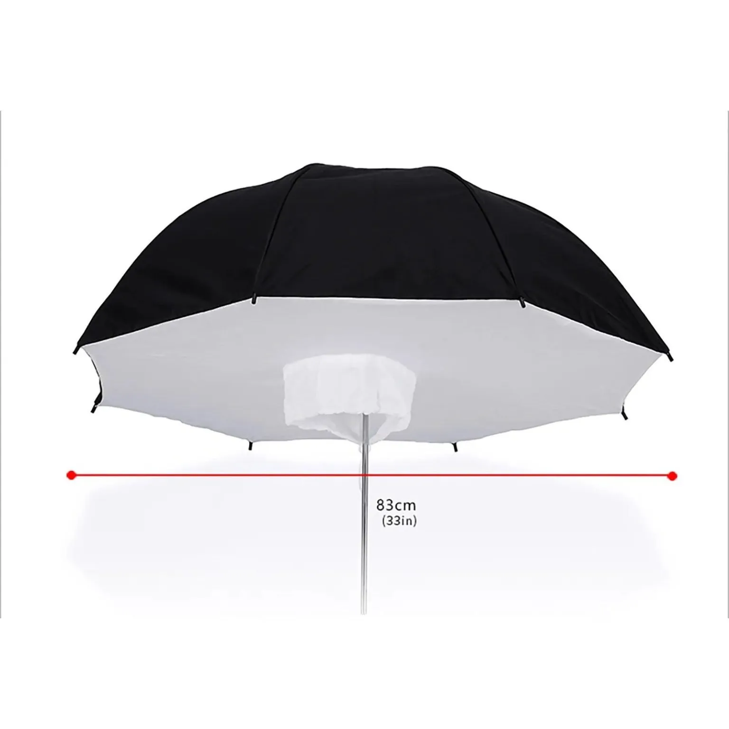 مظلة إضاءة 33 إنش مع مشتت – 33" Umbrella with Diffuser